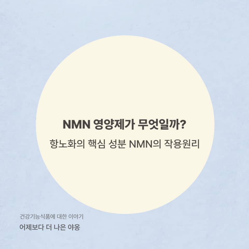 Infographic explaining what NMN is and how it helps generate NAD+ for anti-aging effects