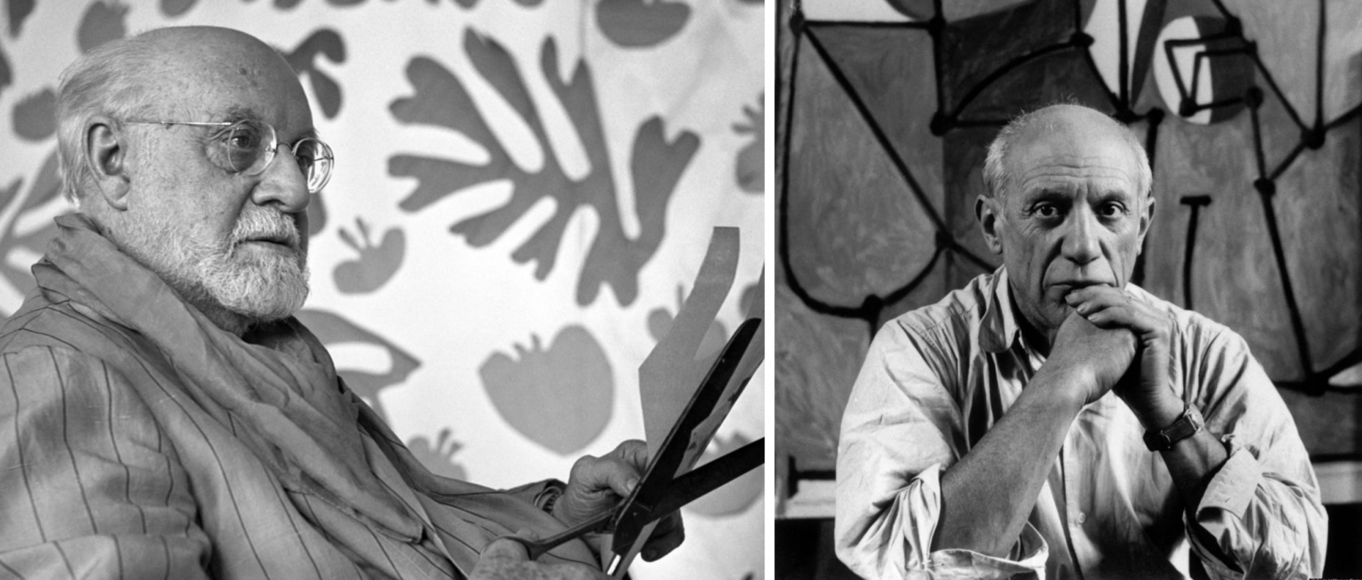 왼쪽마티스 오른쪽 피카소