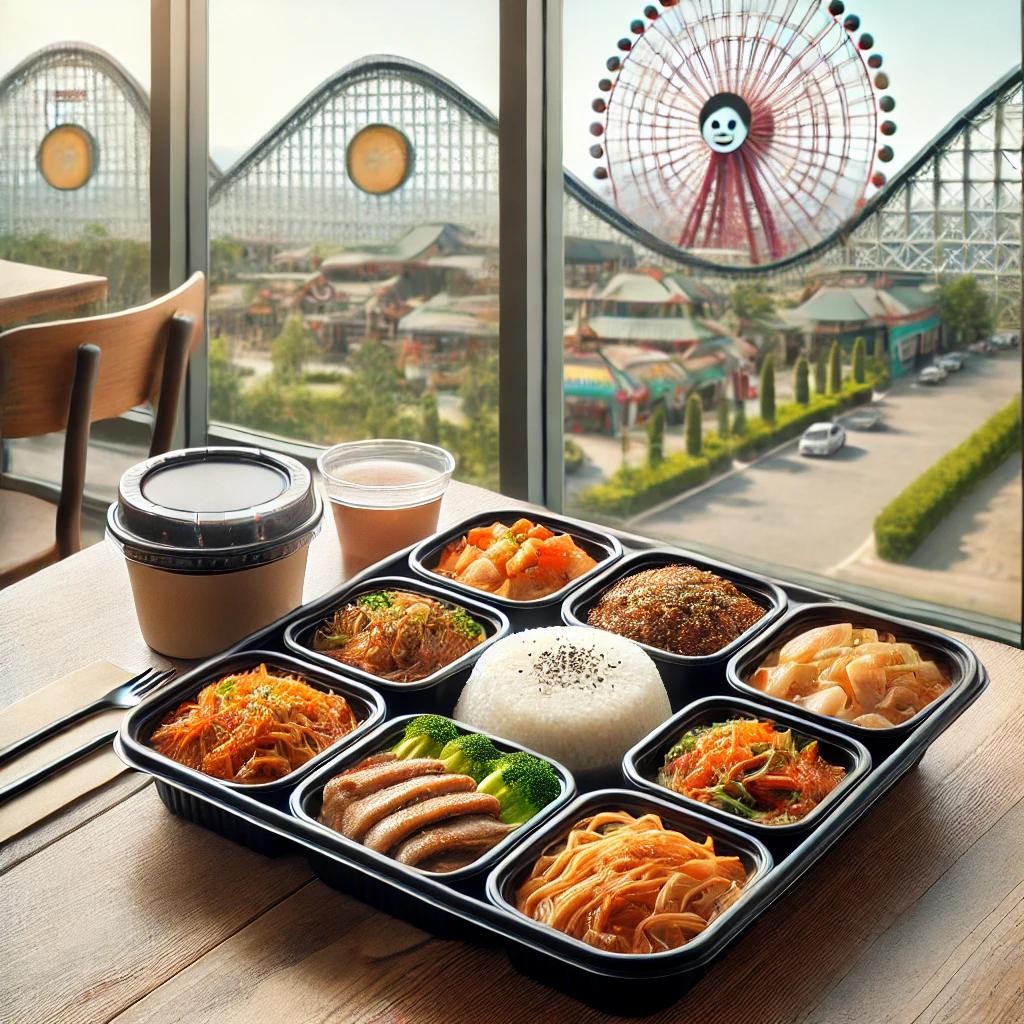 롯데월드 맛집 포장