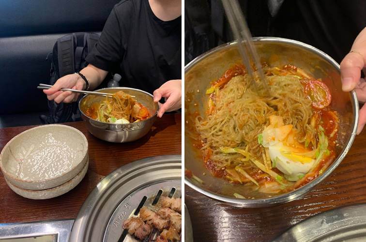 매콤 달달한 비빔냉면