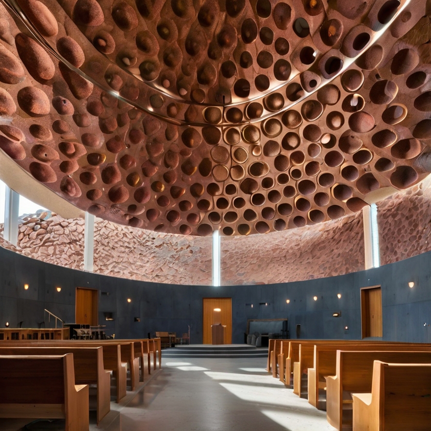 헬싱키 관광지 템펠리아우키오 교회 이미지