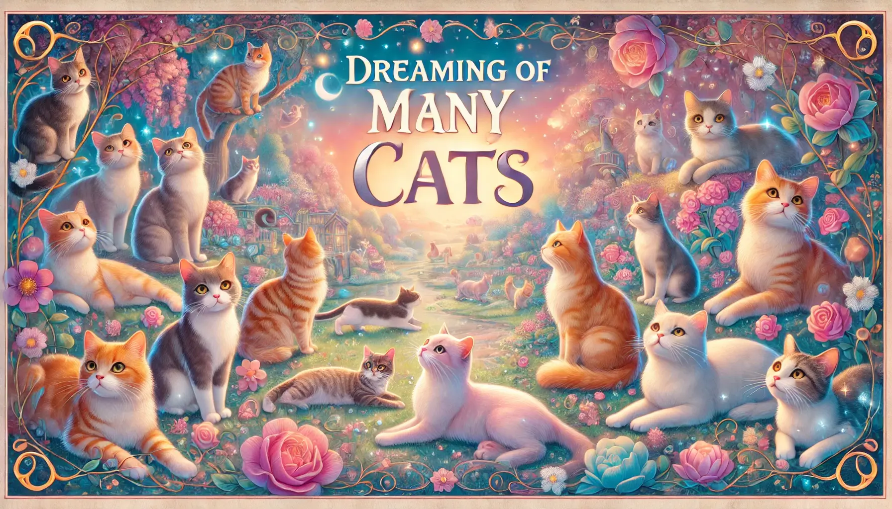 많은 고양이 꿈 해몽