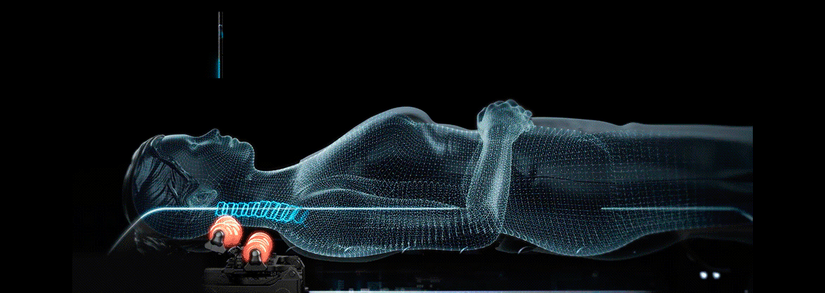 세라젬 마스터 V7, 척추 마사지