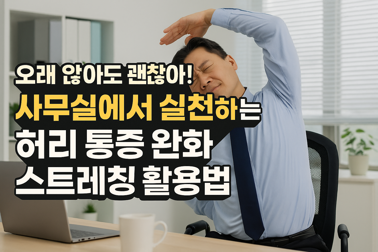 허리 통증 완화 스트레칭