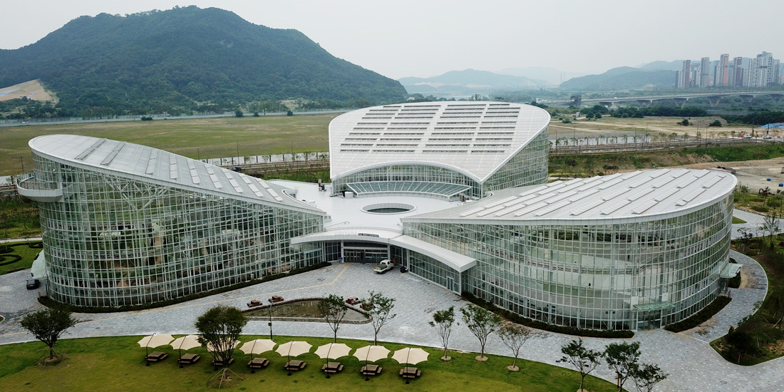 국립세종시 온실 모습