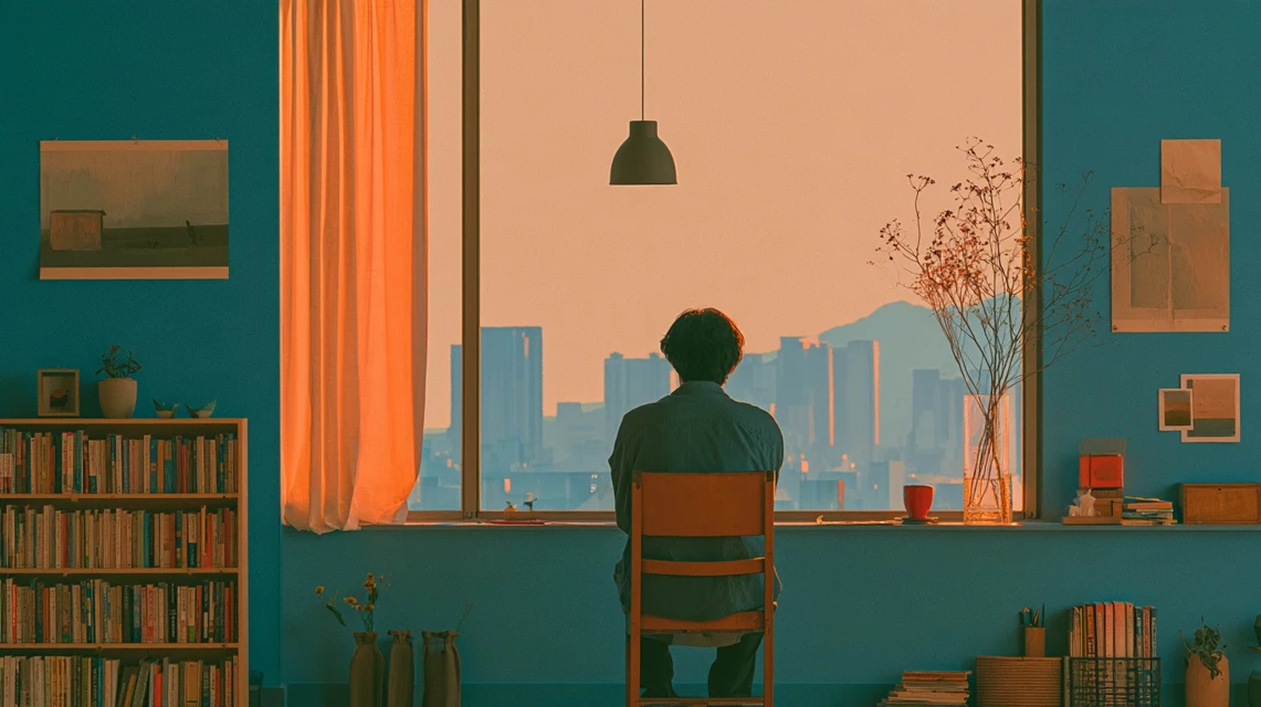 모임에서 만난 사람과 따로 만나는 모습