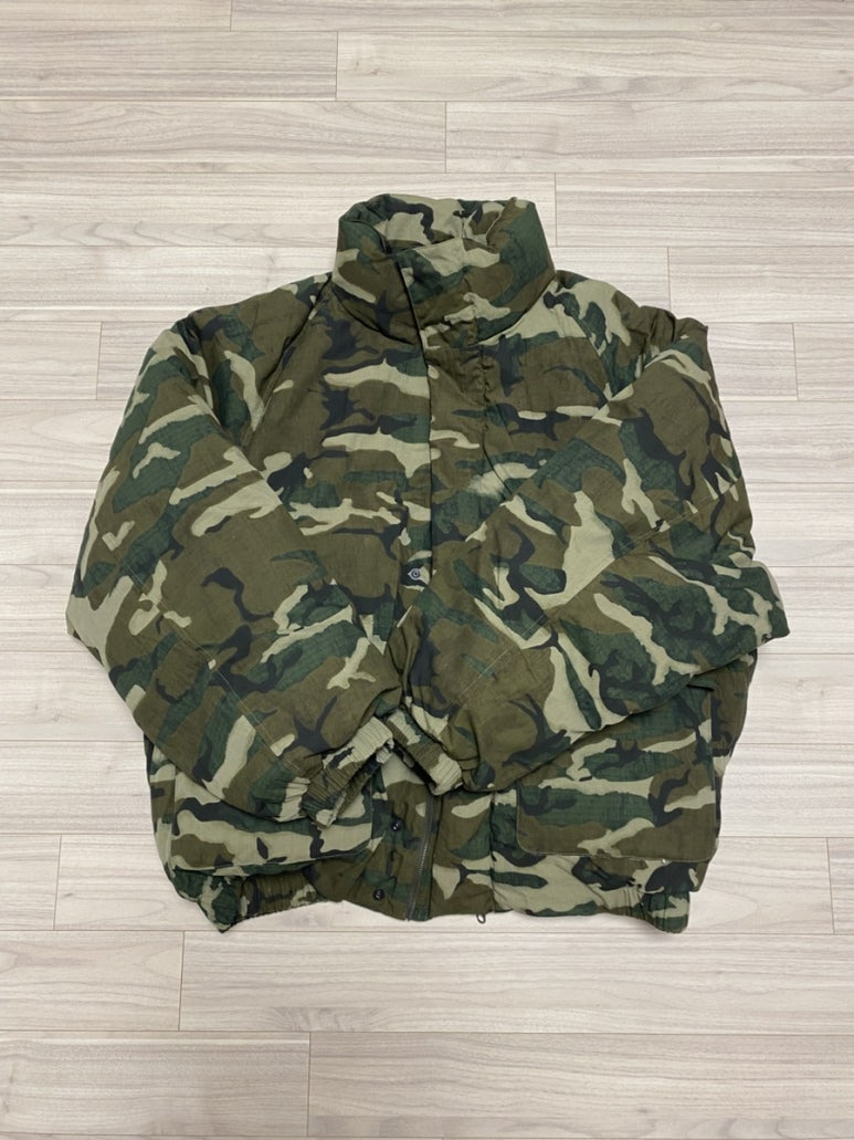 파르티멘토(PARTIMENTO) 아우터 숏패딩 숏점퍼 헤비아우터 카모플라쥬 푸퍼 카모패딩 카모점퍼 밀리터리점퍼 밀리터리패딩