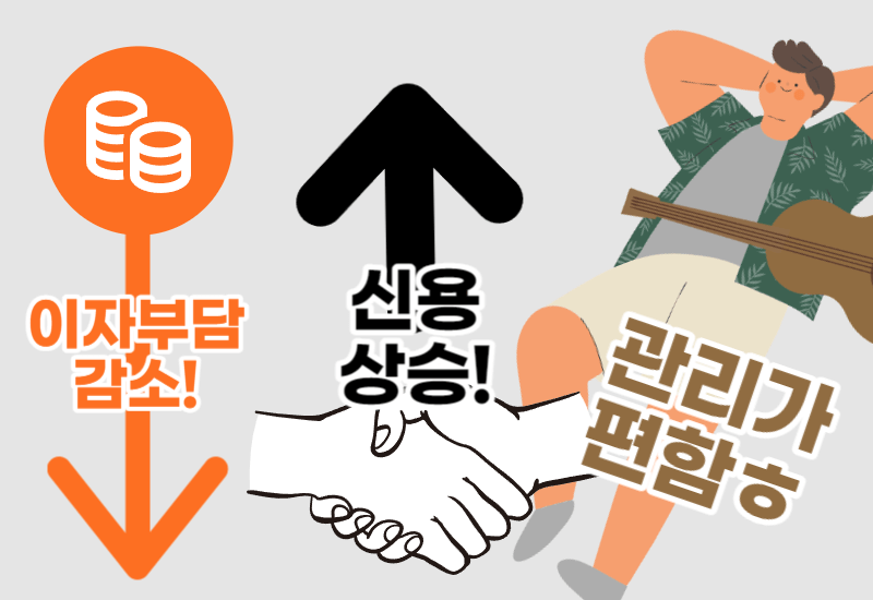 대기업 통 대환의 장점