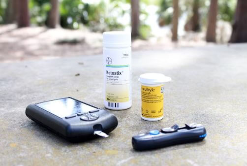 혈당 측정 기구 사진