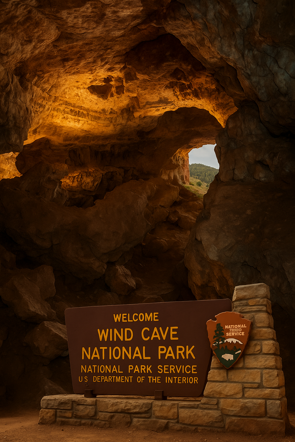 윈드 케이브 국립공원 (Wind Cave National Park)