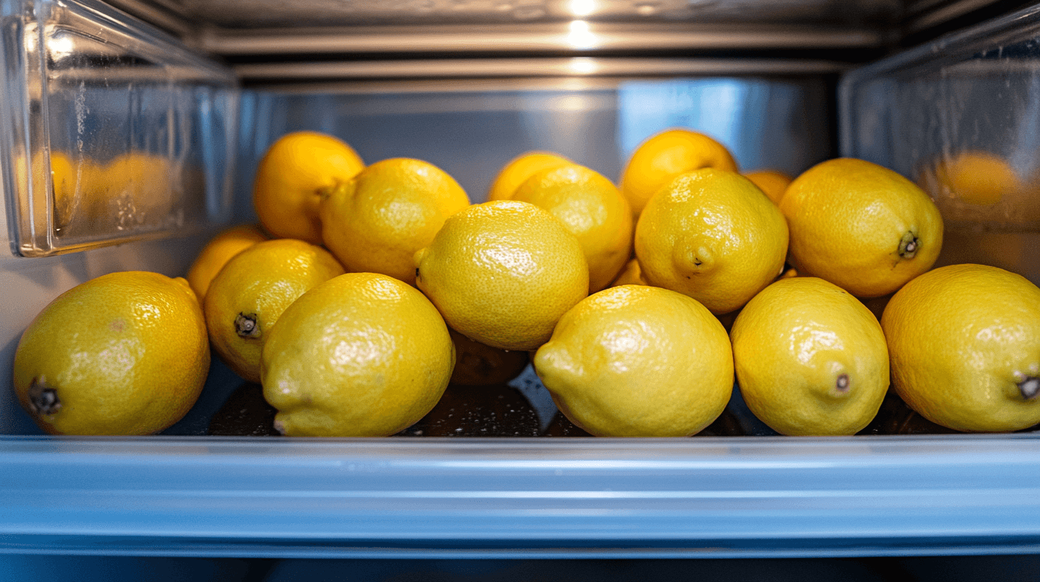 레몬-냉장-보관