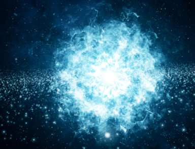 우주의 탄생, 빅뱅 일러스트