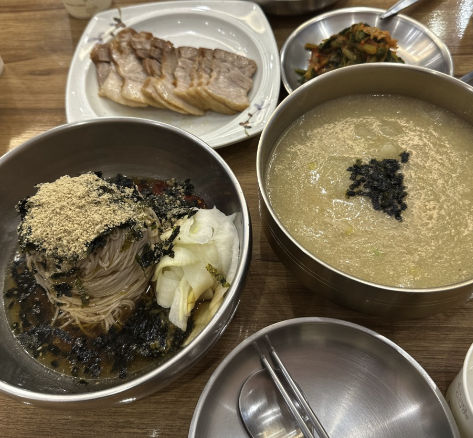 생생정보 장사의 신 서오릉순메밀막국수 들기름비빔막국수