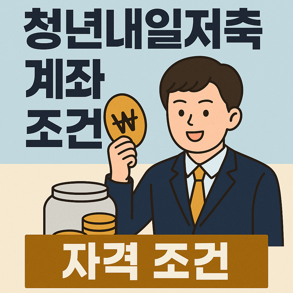 청년내일저축계좌 조건