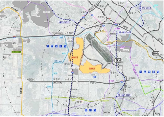부천 대장 위치 이미지