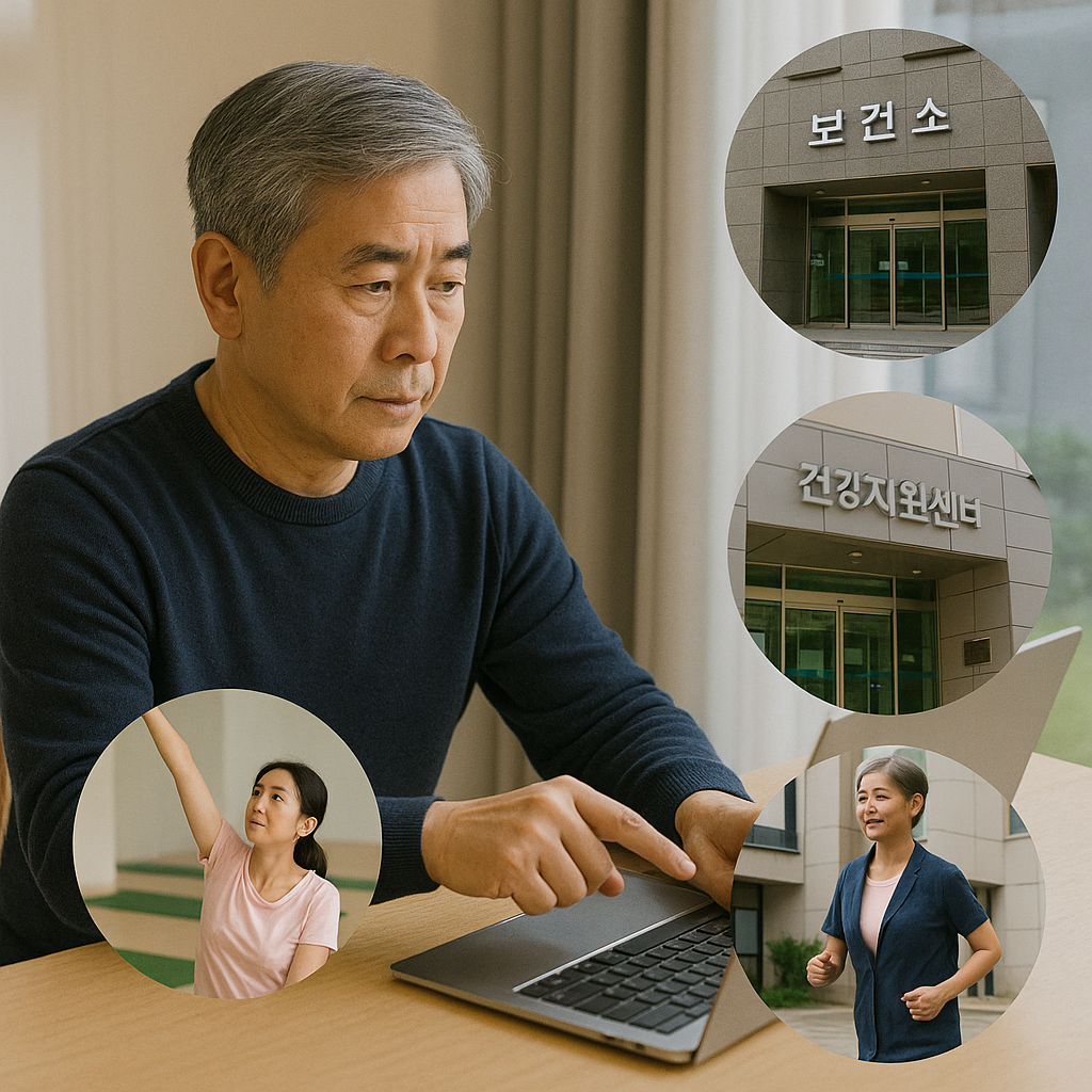 서울 중년 위한 건강 프로그램 (보건소, 체험단, 강좌)