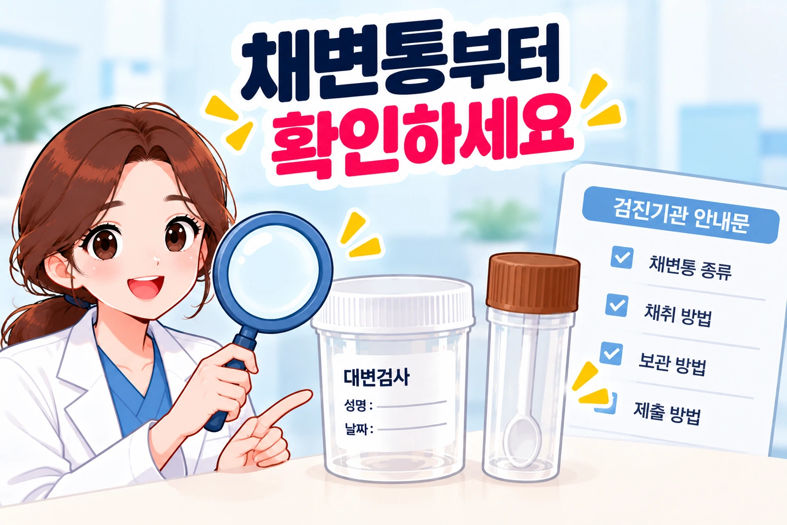 대변검사-채변통-안내확인
