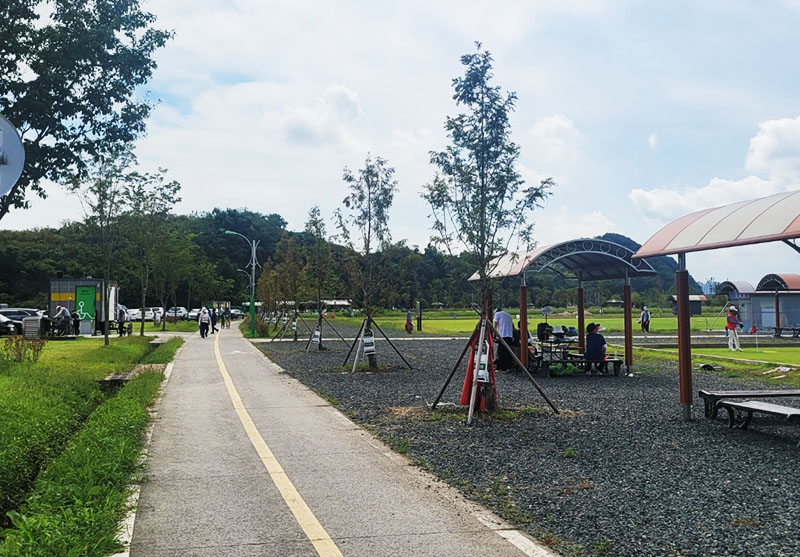 송백리 어르신 체육시설 파크골프장 소개