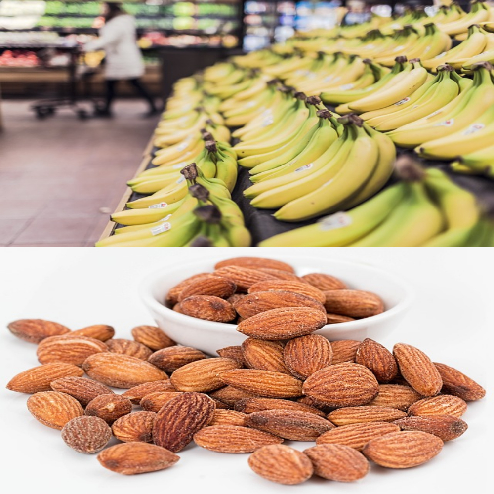 바나나와 아몬드