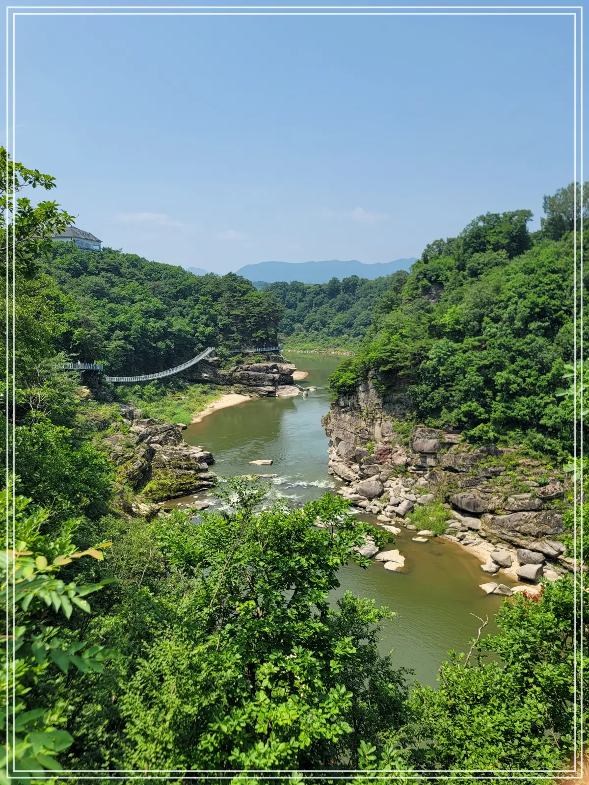 한탄강-주상절리길-구리소쉼터-드르니방향-전경