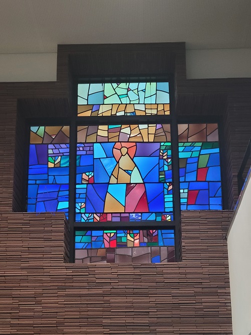춘천 효자동성당 스테인드글라스