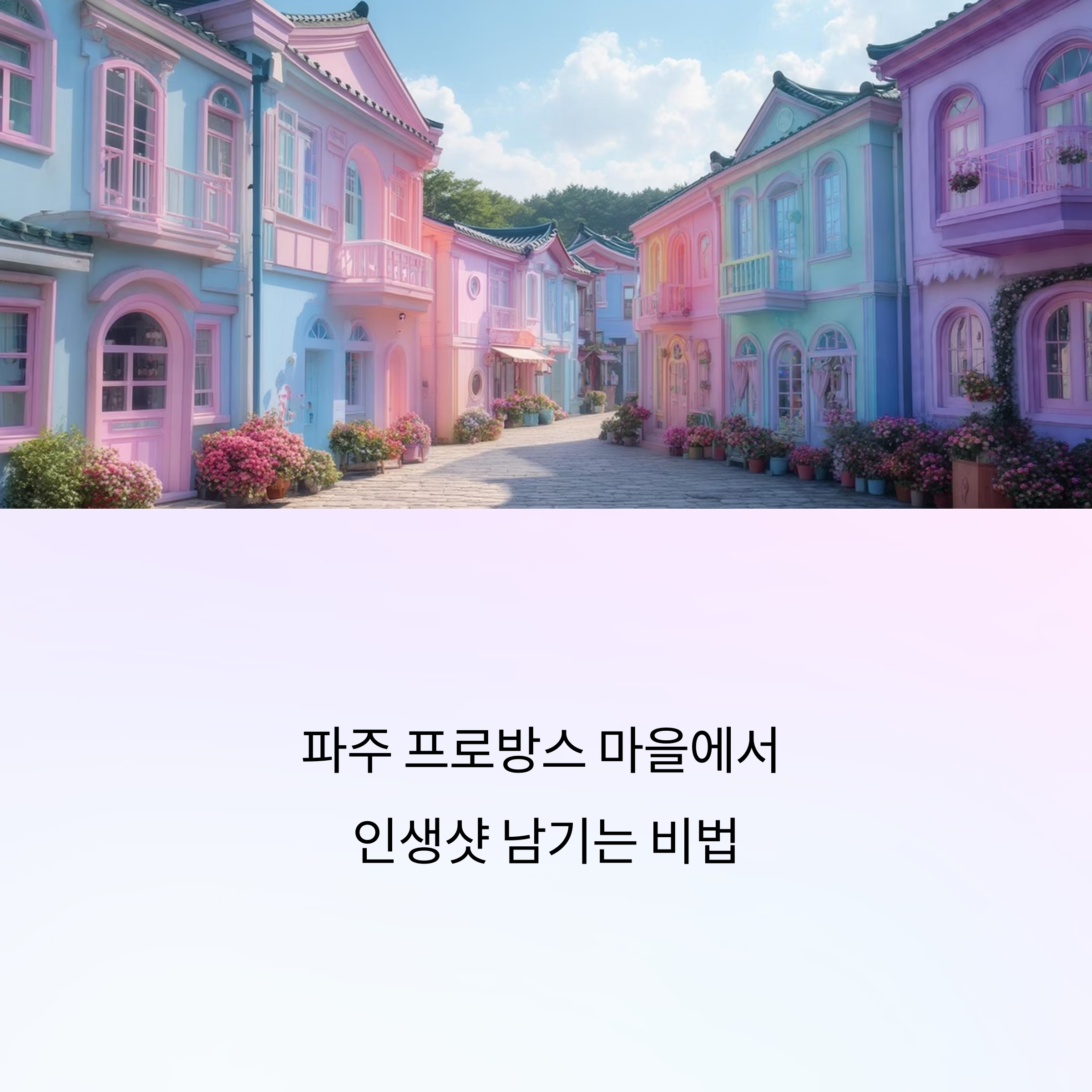 파주 프로방스 마을