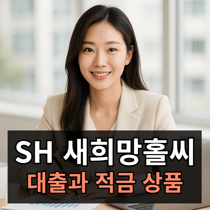SH 새희망홀씨 대출과 적금 상품 안내ㅣ해양수산인 특별혜택