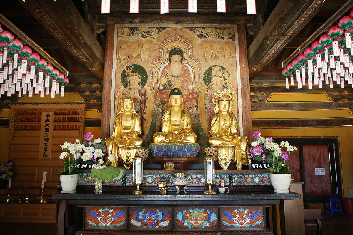 강진 무위사 극락보전, 20년대 마지막 관람 기회?