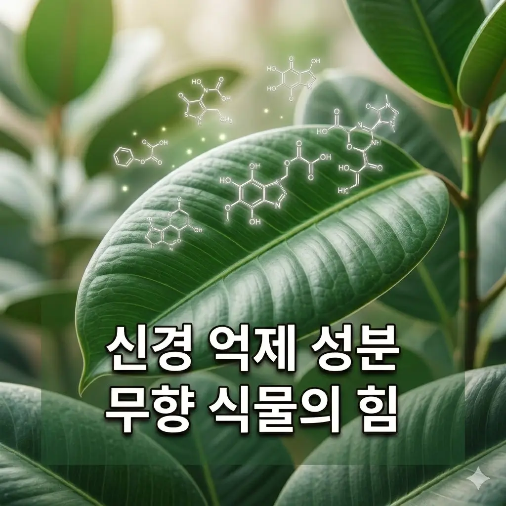 향 없는 식물에서 발견되는 신경 억제 성분의 특징