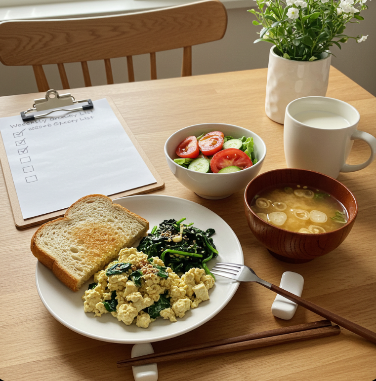 하루 식단 예시와 장보기 팁