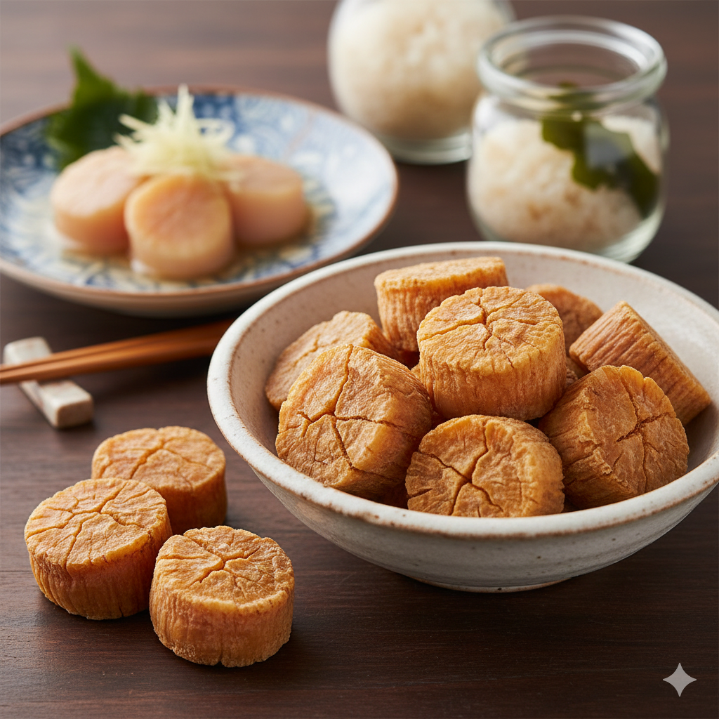 밑반찬으로 사용할수있는 가리비 관자