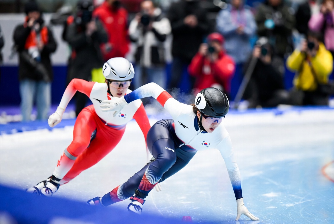 2026 밀라노 코르티나 동계올림픽 쇼트트랙 여자 500m 결승 최민정 김길리 선수