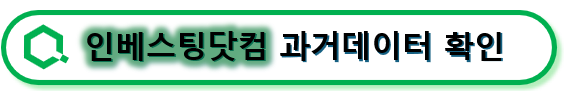 인베스팅닷컴 - 주식 과거데이터 확인 방법