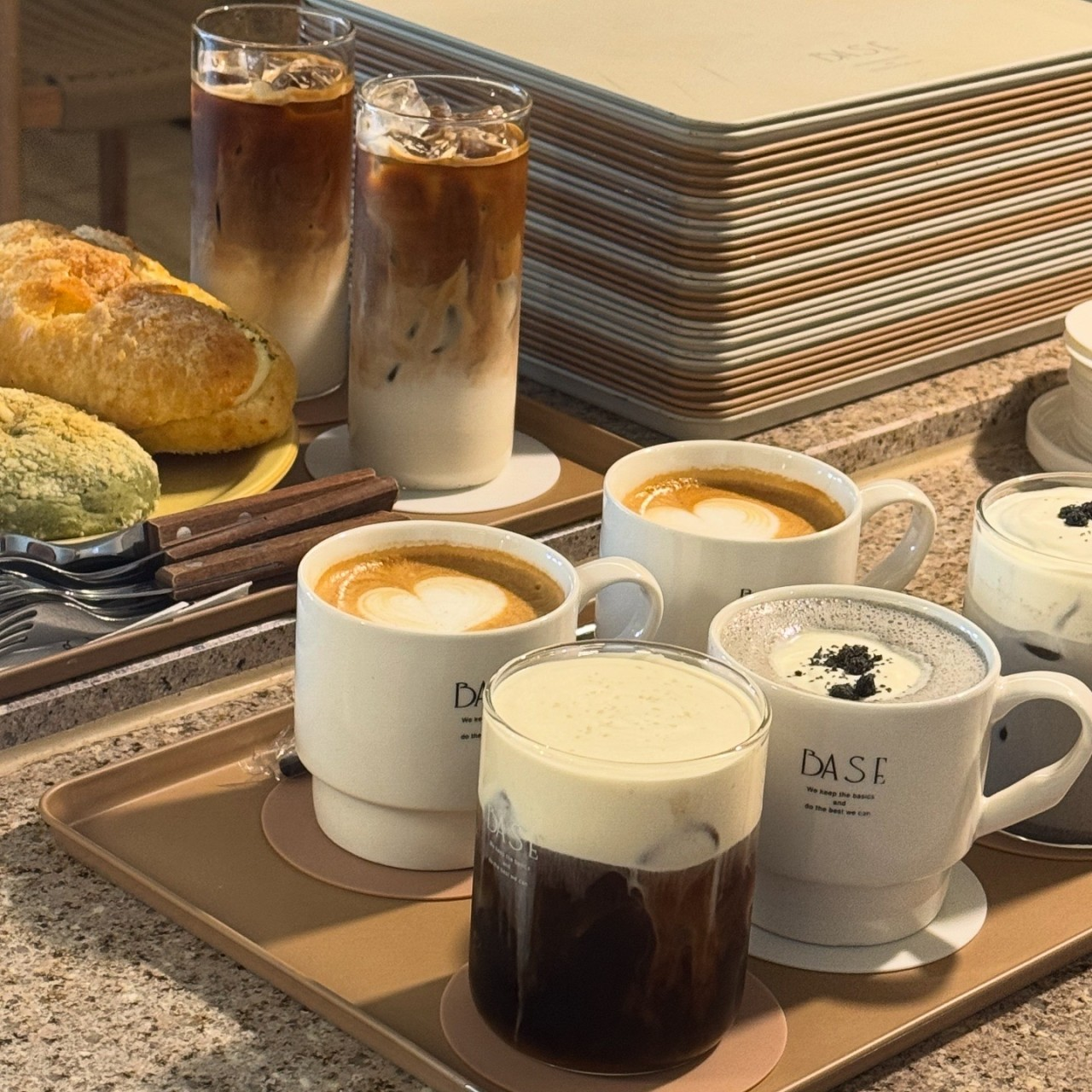 부산 기장 오션뷰 카페 베이스 베이커리 카페