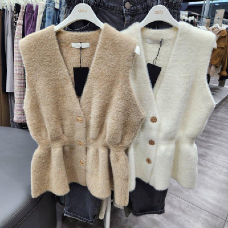 ab.f.z 금장단추퍼조끼 AFY1HV31A