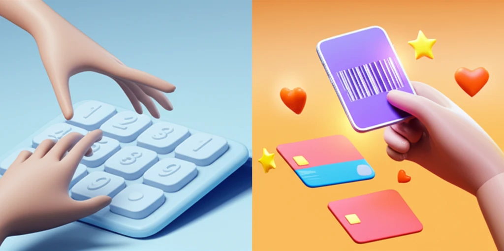 투썸하트 영수증 바코드 스캔 방법과 ..