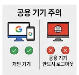 공용기기 주의