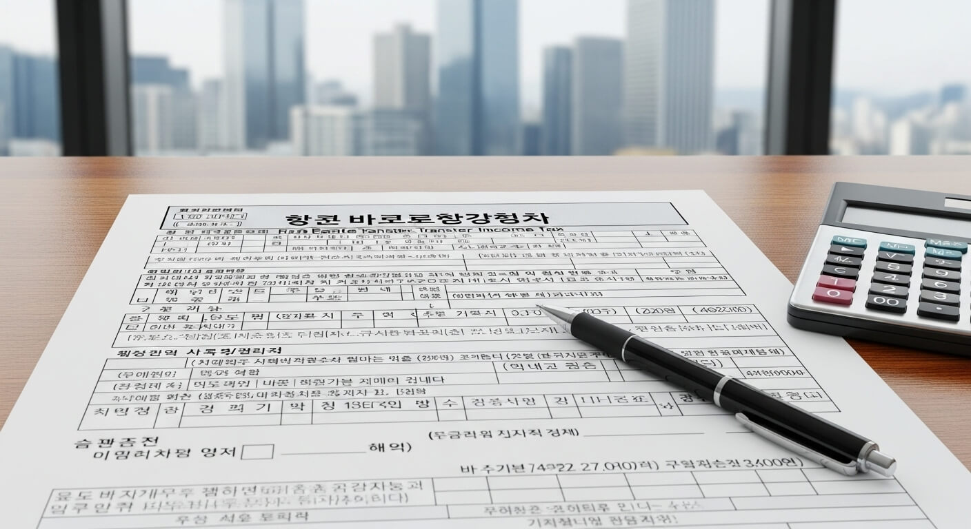 부동산 양도세율표