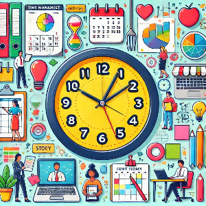 바쁜 시대를 살아가는 현대인들