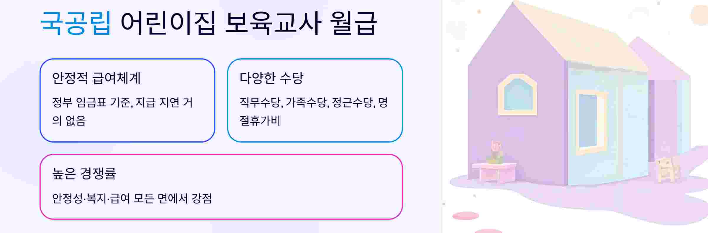 국공립-보육교사-월급