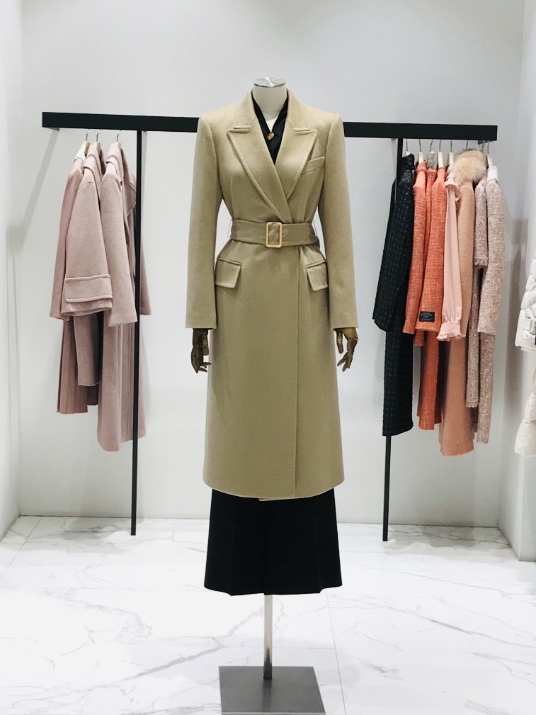 모조에스핀 캐시미어100 코트 S214MSG416