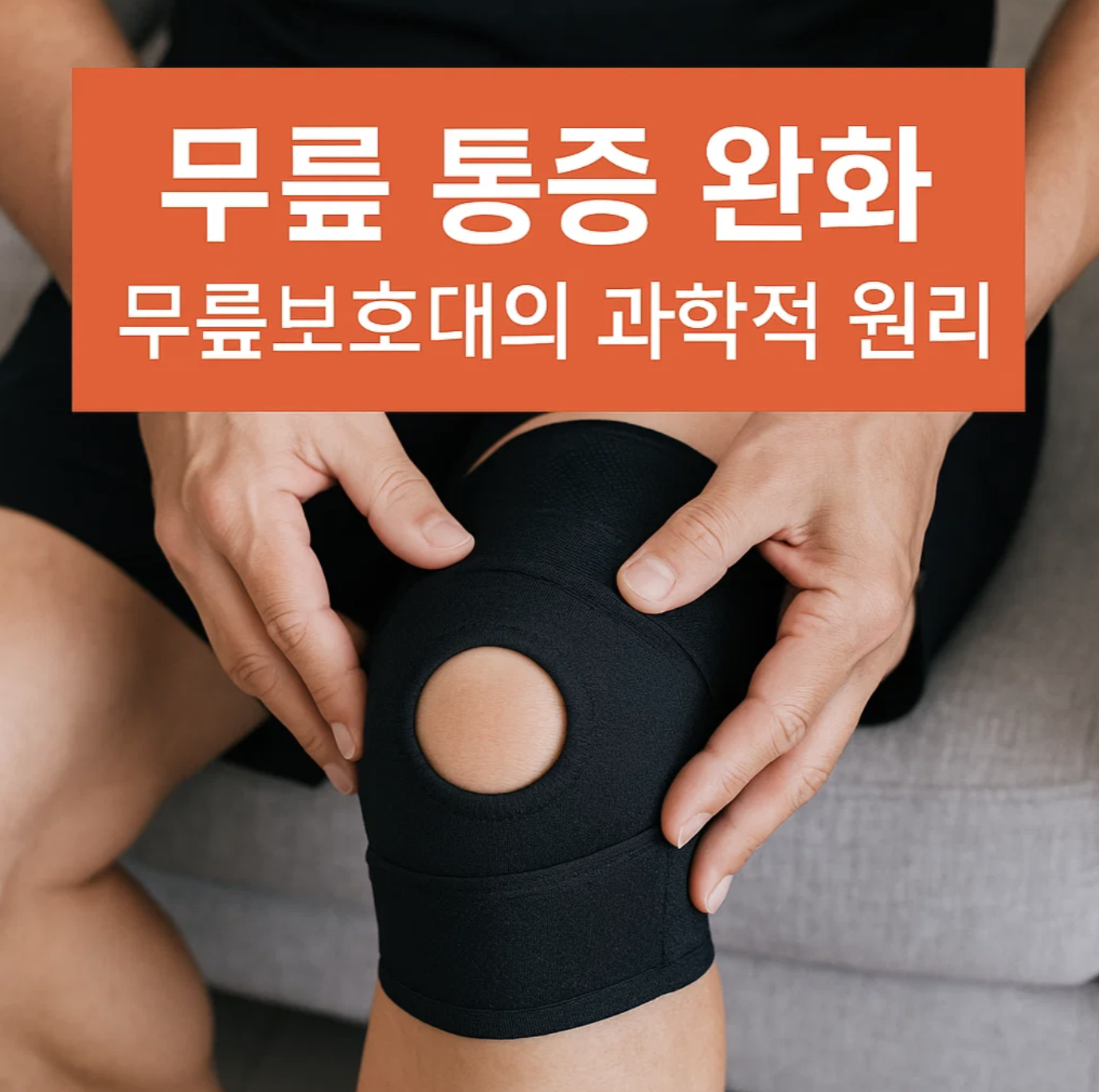 무릎 통증 완화, 무릎보호대의 과학적 원리
