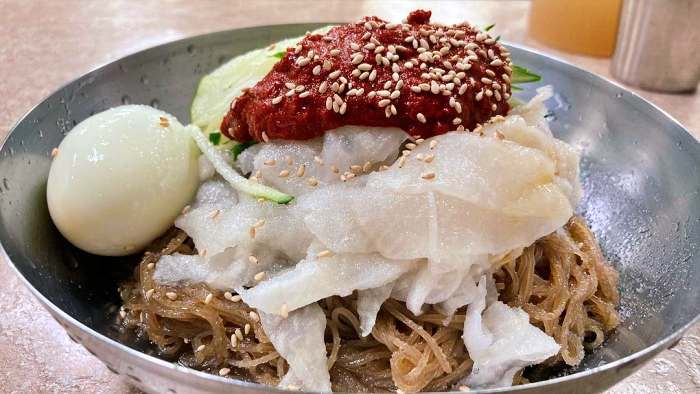 생방송투데이 경동시장 청량리 매운 냉면 맛집