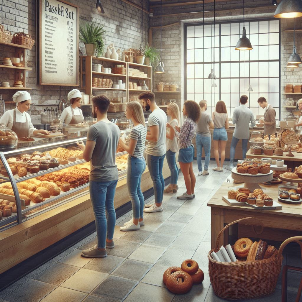 베이커리 배경