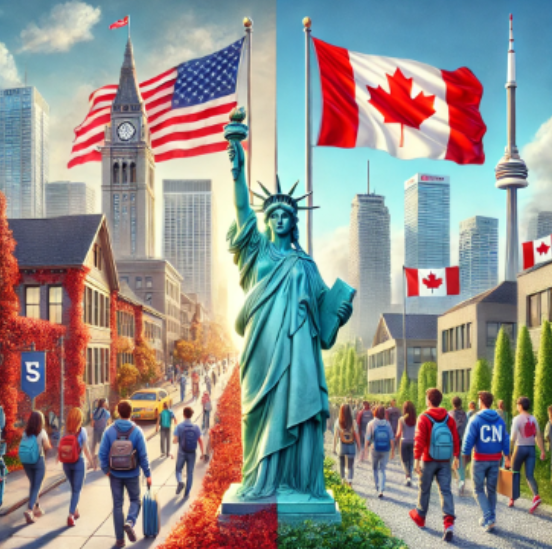 미국, 캐나다 어디가 더 좋을까? 이미지