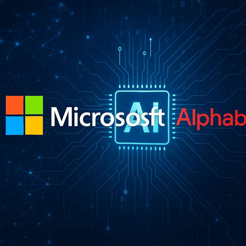 클라우드 AI 주식 Microsoft Alphabet