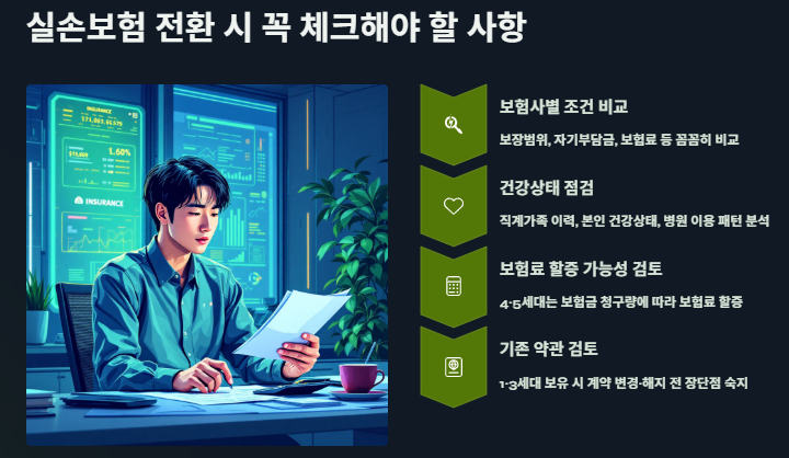 세대별 실손보험 비교, 장단점 총정리