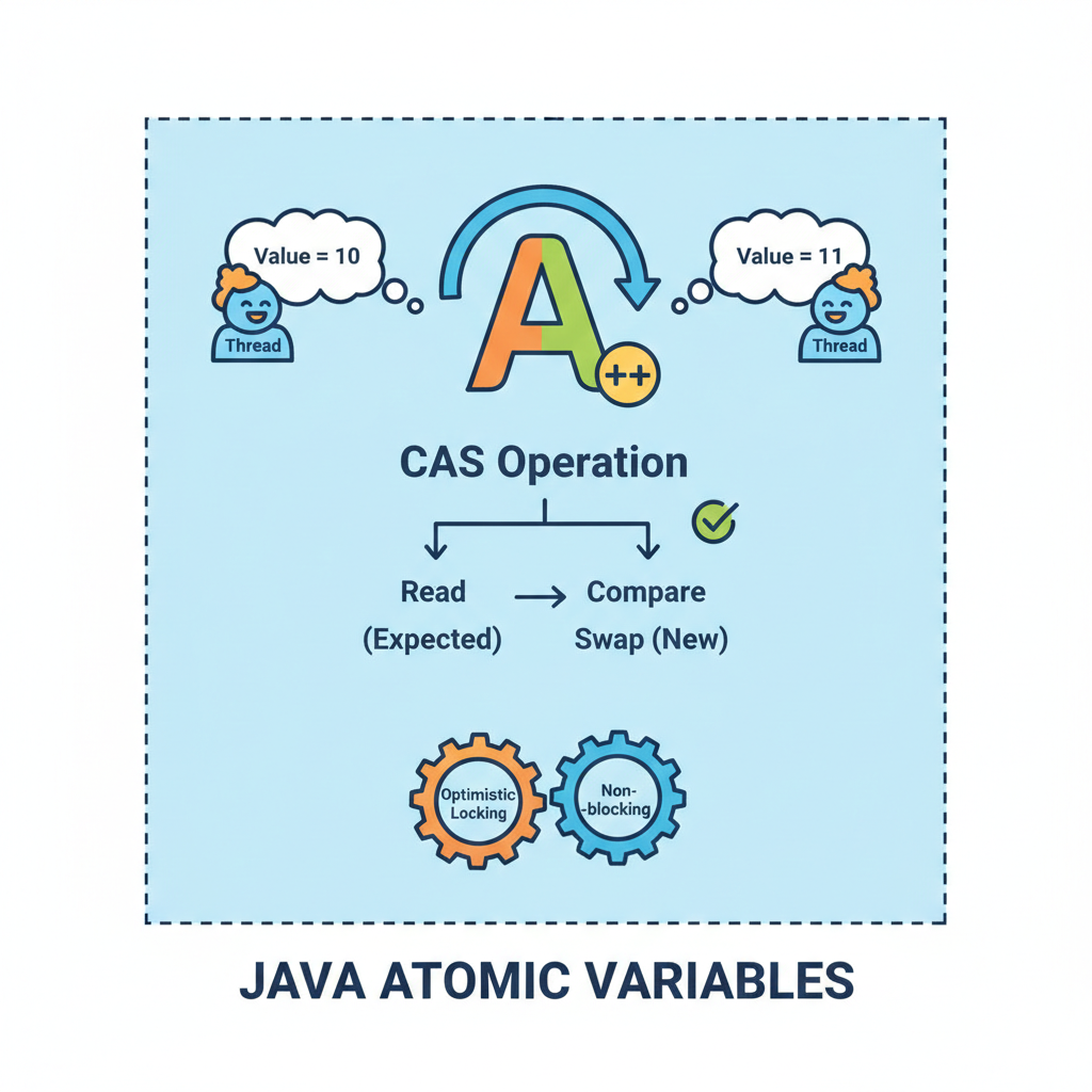 Atomic 변수와 CAS 알고리즘