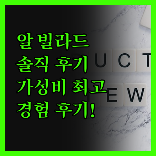 알 빌라드 호텔 솔직 후기 가격 이상