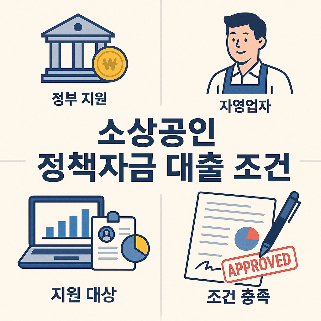 소상공인 정책자금 대출 조건